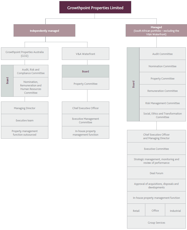 Governance and Management Structure