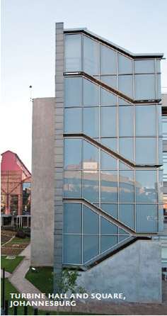Turbine Hall and Square, Johannesburg